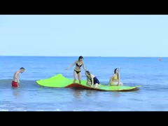 Köpüklü yüzen paspas