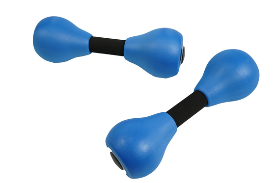 Yumuşak EVA Su Yüzen Dumbbell Yumuşak Köpük Yüzme Barbel Fitness için