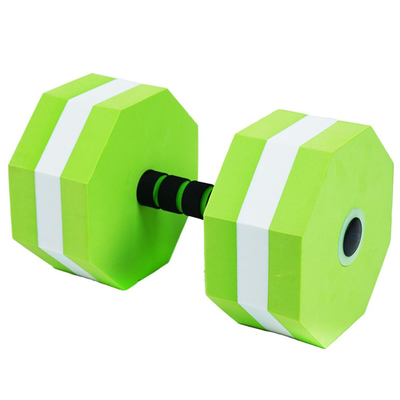 Yumuşak EVA Su Yüzen Dumbbell Yumuşak Köpük Yüzme Barbel Fitness için