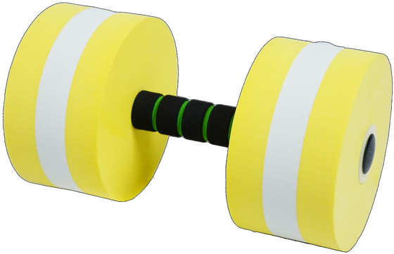 Yumuşak EVA Su Yüzen Dumbbell Yumuşak Köpük Yüzme Barbel Fitness için