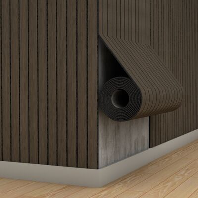 Refah Ev Dekoru İçin IXPE Köpük Katmanlı Yumuşak Ahşap Çıta Duvar Panelleri