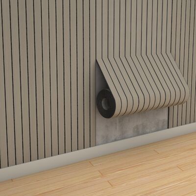 Refah Ev Dekoru İçin IXPE Köpük Katmanlı Yumuşak Ahşap Çıta Duvar Panelleri