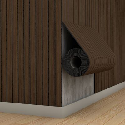 Refah Ev Dekoru İçin IXPE Köpük Katmanlı Yumuşak Ahşap Çıta Duvar Panelleri