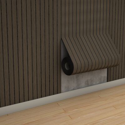 Ev Dekoru İçin Yangın Geciktirici PVC Koruma Esnek Ahşap Duvar Paneli Duvar Kağıdı