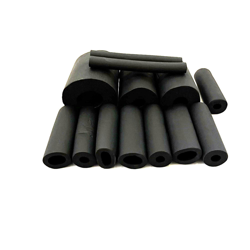 Nitril PVC NBR Kapalı hücre köpüğü Hızlı kurulum, Nitril Butadiene Kauçuk Köpüğü Siyah