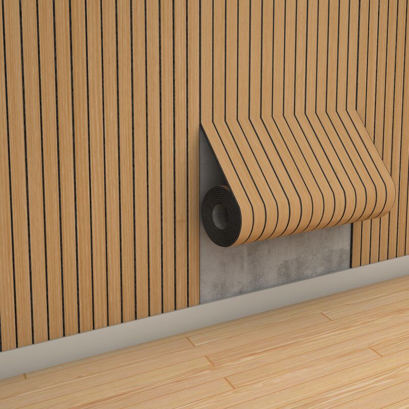 Apartman Dekoru İçin PVC Koruma Katmanlı Suya Dayanıklı IXPE Yumuşak Izgara Kartı