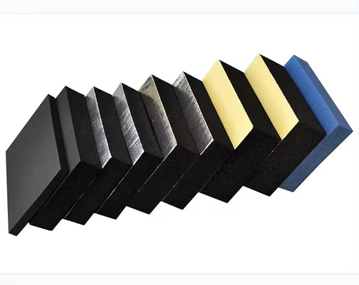 50mm kalınlığında EPDM Kauçuk köpük yaprak şeridi Elektrik yalıtımı Elektronik için kapalı hücre