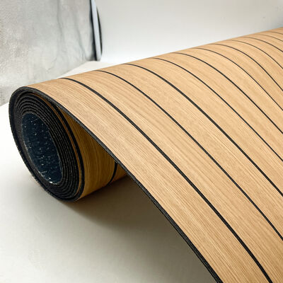 Küçük Halka Açık Yerler Dekoru İçin Kendinden Yapışkanlı Esnek Ahşap Tahıl Izgara Panelleri